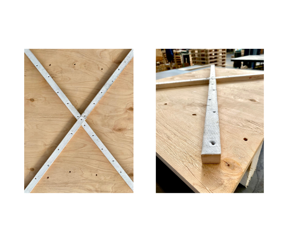 Crossbar aggiuntico per cassa in legno