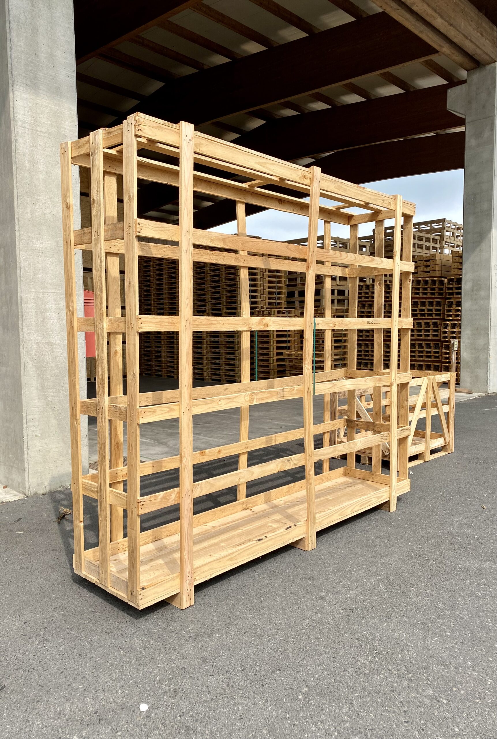Gabbia in legno
